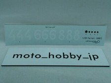 MFH 1/24 Ferrari 500F2 Rd.8 Italia GP Decal Model Factory HIRO