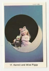 1970s Swedish Card The Muppet Show #17 Kermit & Miss Piggy mint condition