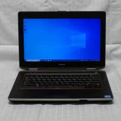 Dell Latitude E6420  Intel i7 2720QM 2.2Ghz 8GB 250GB Windows 10 Pro AC Adapter