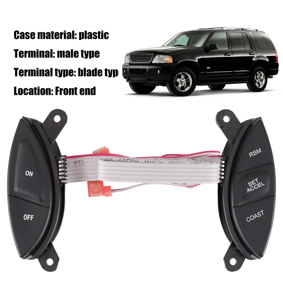 Interruptor de control de crucero del volante para Ford Explorer Sport Trac Ranger 1998-05 Foto 4 de 4