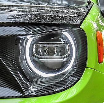 LEAVAN Ensemble De Phares Pour Jeep Renegade 2015, 2016, 2017, 2018, Phares De Rechange Avec Lumière Halogène (une Paire