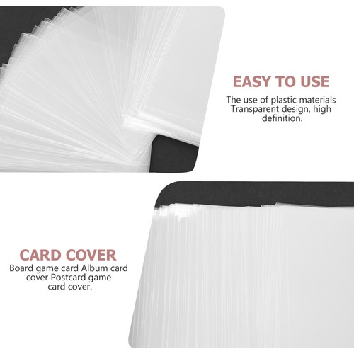 100 Pcs Card Protection Case Collector Sleeves Baseball for Cards - Picture 11 of 12