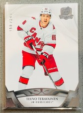 2020-21 Upper Deck UD The Cup Hockey NHL #93 Teuvo Teravainen /249 Hurricanes