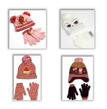 Juegos de sombreros y guantes de personajes para niñas y niños