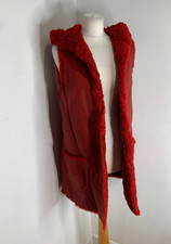 Holland & Holland Lambskin Gilet Waistcoat S Vgc Reversible Shearling Sheepskin