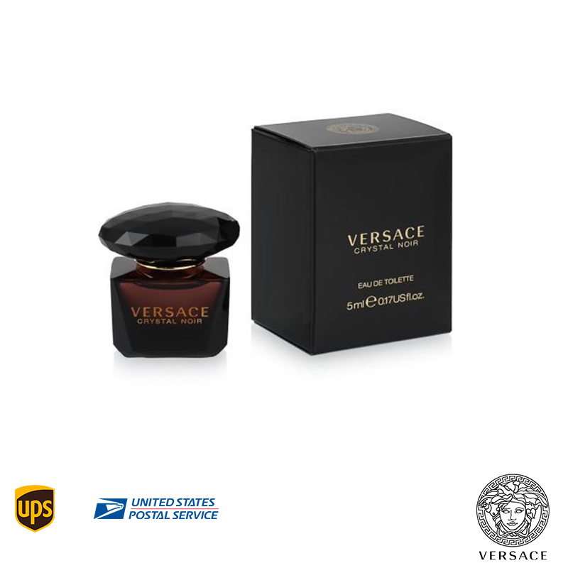 Mini Versace Crystal Noir 0.17 oz Eau De Toilette for Women Brand