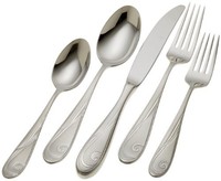 Yamazaki Platinum Wave 20-piece Flatware Set, Service For 4, New, Free Shipping on sale Yamazaki Platinum Wave 20-piece Flatware Set, Service For 4, New, Free Shipping on sale