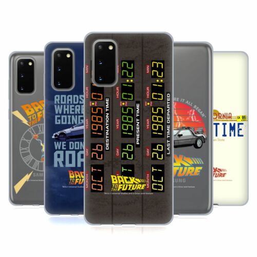 OFFICIAL BACK TO THE FUTURE I GRAPHICS SOFT GEL CASE FOR SAMSUNG PHONES 1 - Afbeelding 1 van 12