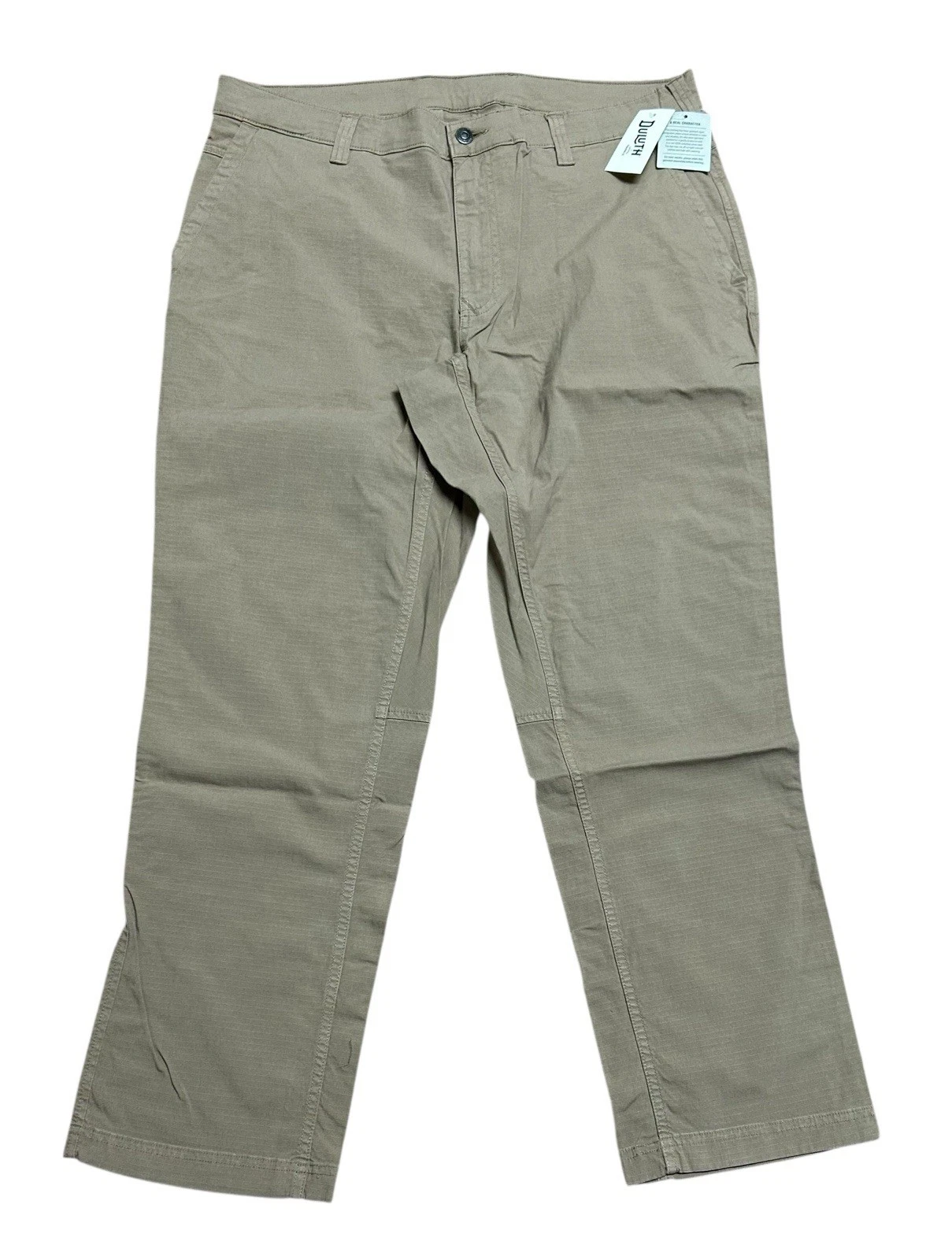 Duluth Trading Co Men's Blue Ridge Standard Fit Pants 38x30 Brown Khaki New NWT