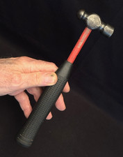 Good Used 5 Oz Matco Usa 10 Fiberglass Shank Rubber Grip Ball Peen Hammer Good Used 5 Oz Matco Usa 10 Fiberglass Shank Rubber Grip Ball Peen Hammer