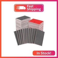 24PCS 3 x 4 Inch Sanding Sponge Set, 120-3000 Grit Soft Foam Hand Sander Block,