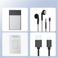 AI Transcribing Voice Recorder Compact Size For Interviews And Calls Popular