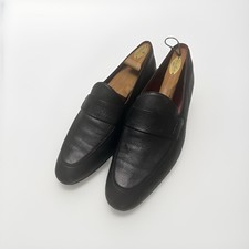 Valentino LOAFER SHOES Slip On Men's US 10 EU 43 Black Leather