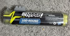 NEW Nerf Hyper 100 Round Refill Canister Easy Reload Canister 100 Hyper Blaster