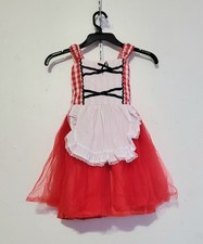 Little Red Riding Hood Costume Halloween For 3-4 Years Old