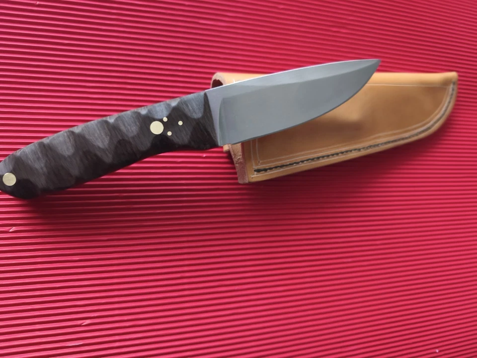 BMW Holz Einzelstück Jagdmesser Fahrten Outdoor Sammler Messer Unikat - Bild 4 von 4