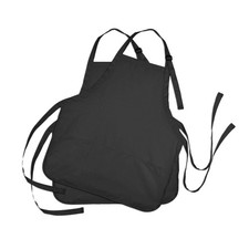 DALIX Apron Commercial Restaurant Home Bib Spun Poly Cotton Kitchen Aprons 3...