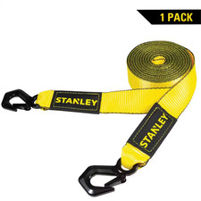 2 In. X 30 Ft. Tow Strap With Tri-hook And 9000 Lbs. Break Strength