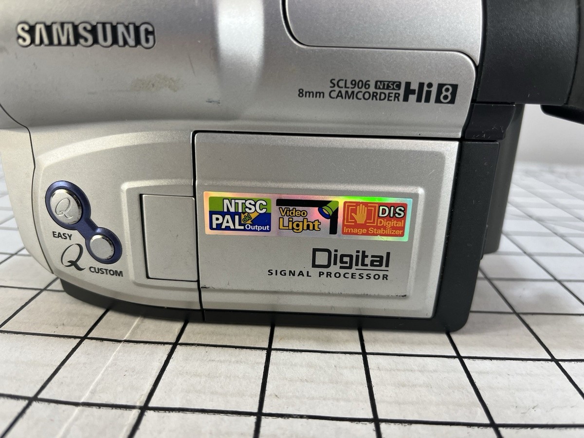 アントニー・ジマー [DVD] tf8su2k SAMSUNG SCL-906 HI8 8mm VIDEO8 Camcorder Bundle - Tested Working