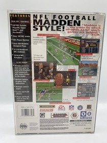 Madden NFL 97 Sega Saturn Video Game EA Sports Football Authentic T-5010H
