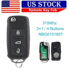 Keyless Entry Remote Car Key Fob For Vw Beetle 2011 2012 2013 2014 2015 2016