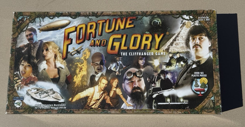 Fortune and Glory: The Cliffhanger Game (Flying Frog Boardgame) Complete GUC - Picture 1 of 10