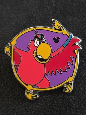 Disney Pin 2014 Disneyland Hidden Mickey Villainous Sidekicks Iago Aladdin (E)