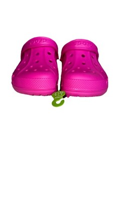 Crocs Kids Girl's Baya Clogs Toddler Pink ZJ3 Ventilated Lightweight Unisex New