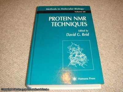 Protein NMR Techniques Methods in Molecular Biology signed & dedicated 1st 1997