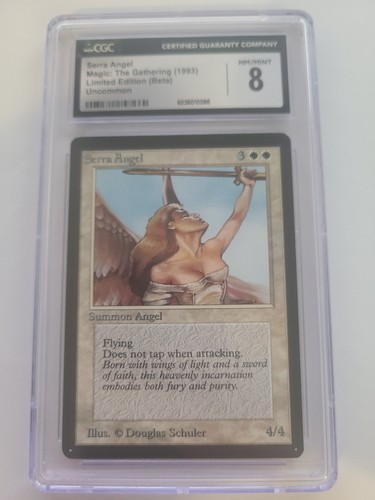 Serra Angel Beta MTG CGC 8