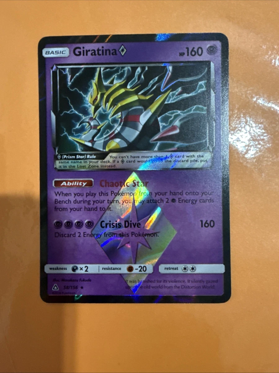 Giratina Prism Star Pokémon TCG Cards for sale | eBay