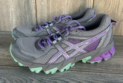 ASICS Gel-Sonoma 2 Trail Running Shoes T684N WMNS Sz 7 Supportive Rearfoot GEL