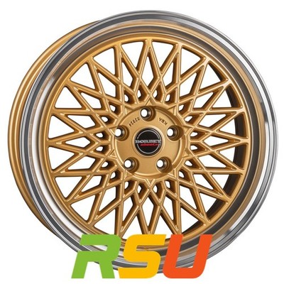 Borbet B gold rim polished 8x17'' ET45 LK5 112 ML 66.5 Alufelgen 17 Zoll