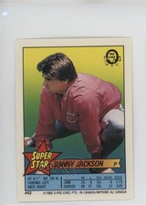 1989 O-Pee-Chee Super Star Sticker Backs Danny Jackson Wally Joyner ( 183) 0au4