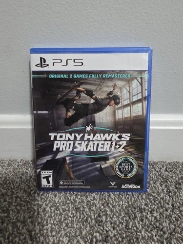 Tony Hawk Pro Skater 1+2 - Sony PlayStation 5 Complete! Tested!