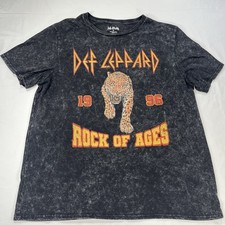 Def Leppard Concert Shirt XL 1996 Vintage Tour T-Shirt 2 Sided