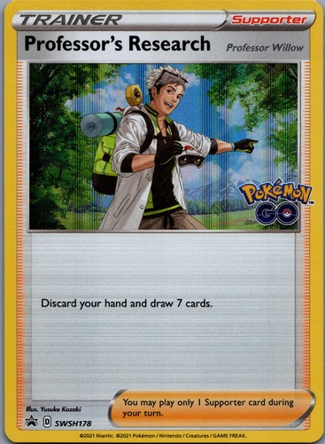 Professor's Research SWSH178/-- SWSH Black Star Promos Promo NM