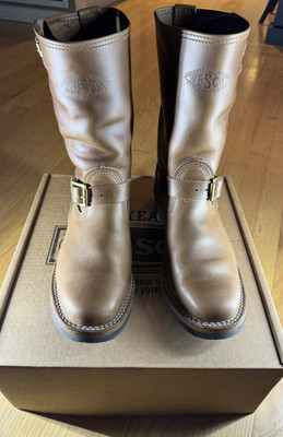 Wesco X Brooklyn Clothing Custom Mister Lou Colvados Chromexcel - E Width - 9.5