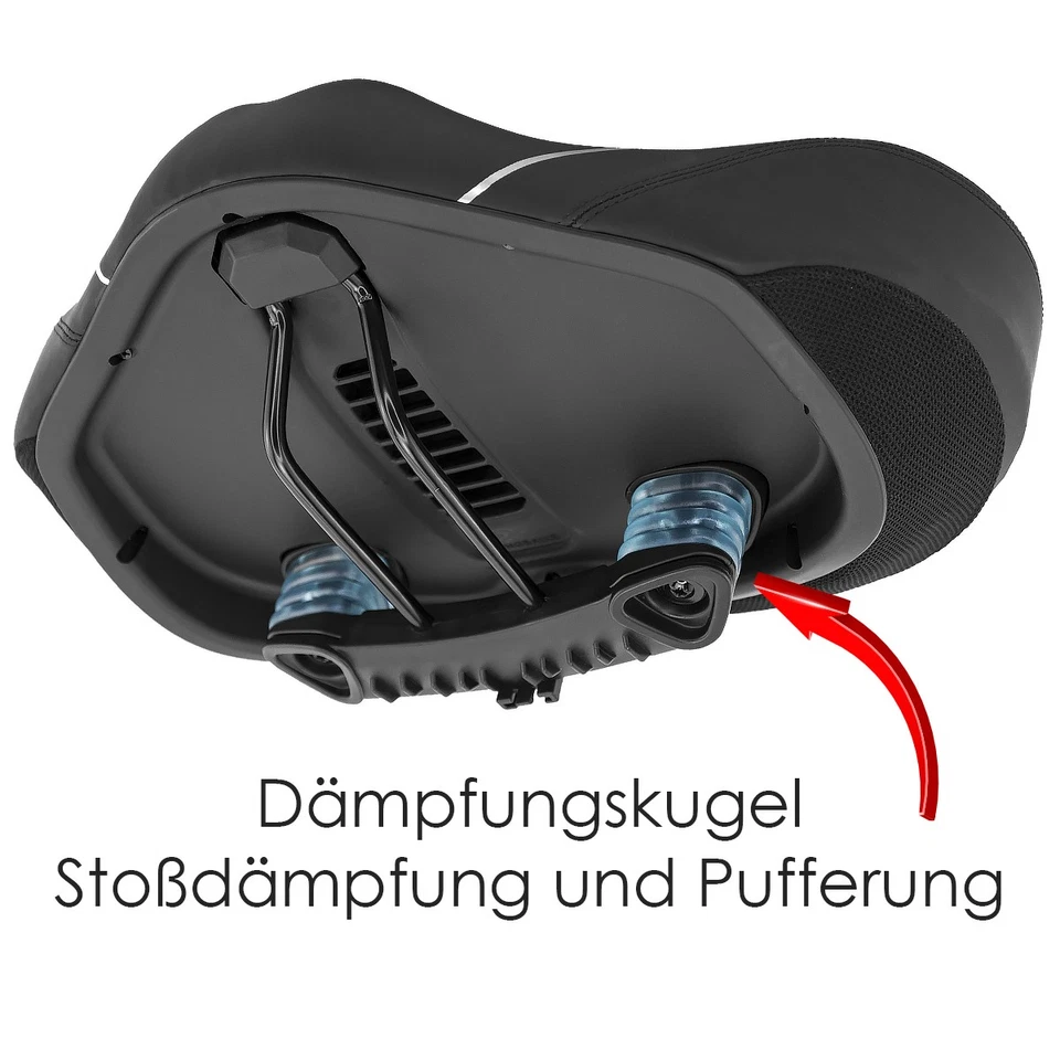 Ergonomische Fahrrad Sattel Nasenlos Fahrradsitz Schlitz Prostata Unisex e-Bike - Bild 3 von 4