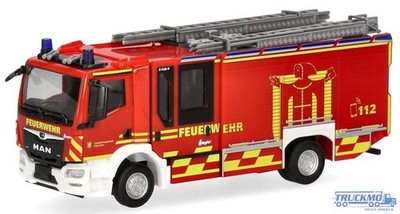 Herpa Feuerwehr München MAN TGM CC Ziegler Z-Cab HLF ZY.HE096-1929