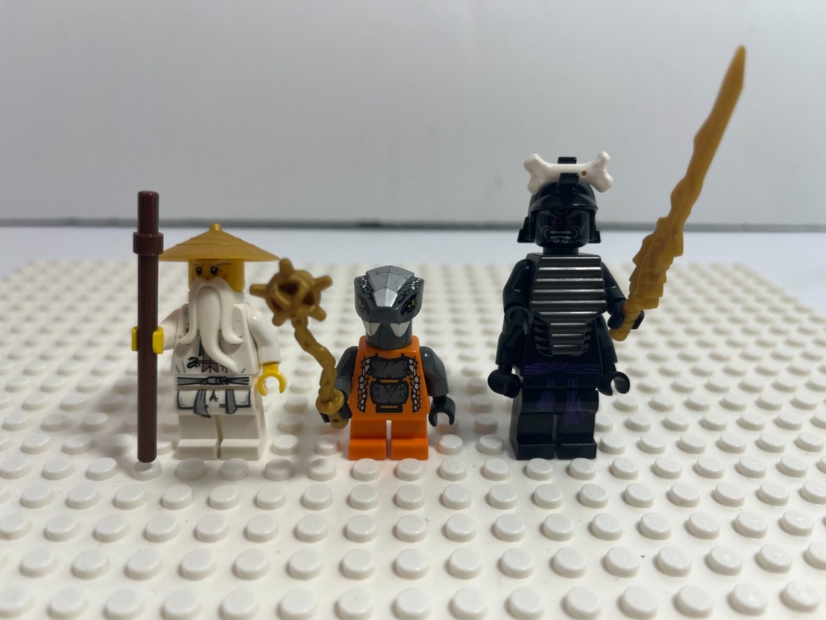 こんぐさん LEGO Ninjago: Chokun+ Lord Garmadon+ Wu Sensei minifig only from