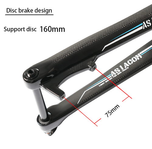 20in front fork bike Straight tube 1-1/8 carbon fork Bicycles Conical tube - Picture 7 of 20