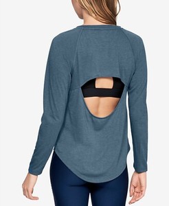 turquoise long sleeve top