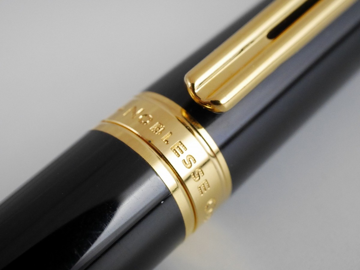 Montblanc Noblesse Oblige Black GT Fountain Pen M FREE