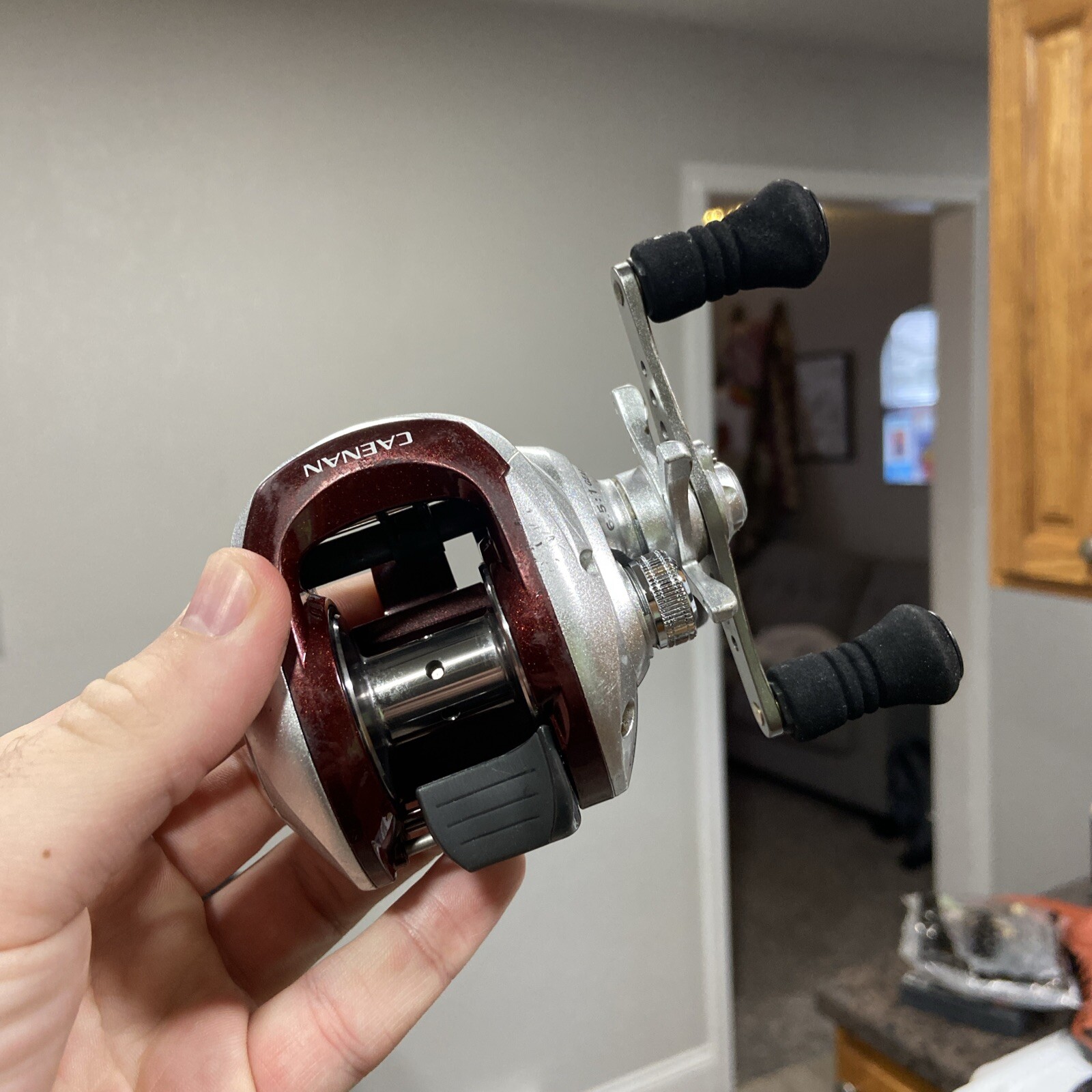 Shimano Caenan 100- 7 Ball Bearings- 6.5:1 Gear Ratio, Working Perfectly 65lb Dr