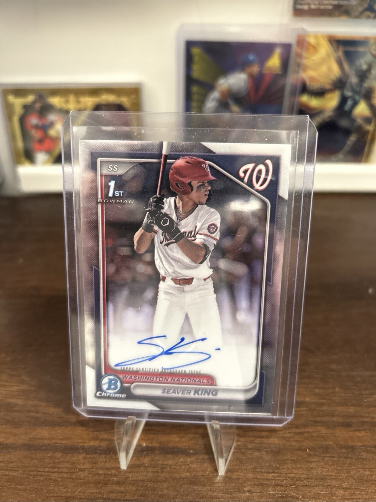 2024 Bowman Draft Chrome Seaver King 1st Bowman Auto