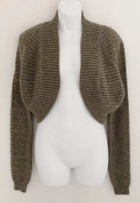 wool shrug cardigan