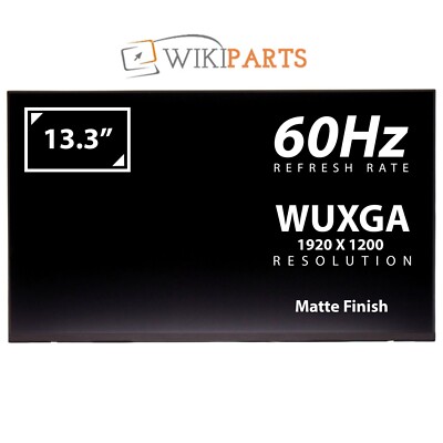 Ersatz für R133NW4K R0 13,3'' LED LCD Bildschirm WUXGA 40-poliges mattes Display 60Hz