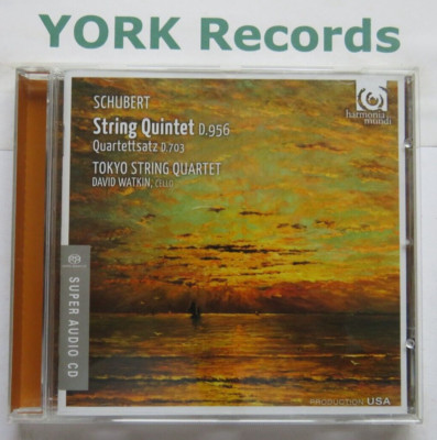 SCHUBERT - Streichquintett **SACD** TOKYO STRING QUARTET - Ex CD Harmonia Mundi