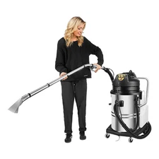 3 in 1 Commercial Carpet Cleaner Machine 2110W for Carpets Sofas Curtains 60L